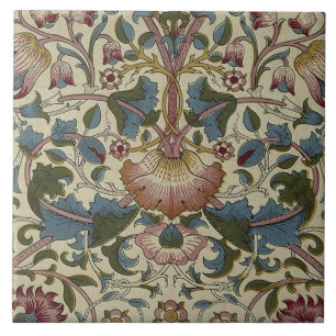 Kamikazin-Wandfliese mit William-Morris-Design 026 Fliese