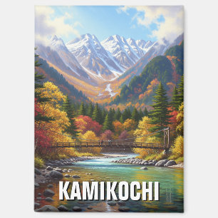 Kamikochi Chubu-Sangaku Nationalpark Japan Travel Magnet