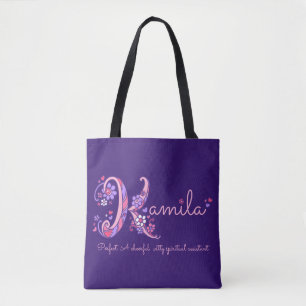 Kamila Namen- und Bedeutungsmonogrammtasche Tasche