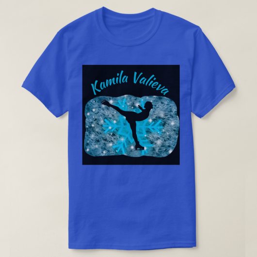 Kamila Valieva Figure Skating T-Shirt (Design vorne)