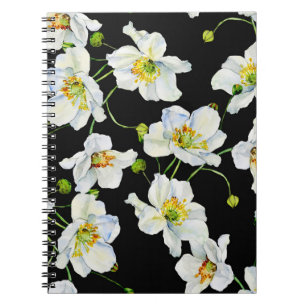 Kamille Blume Aquarellmuster Notizblock