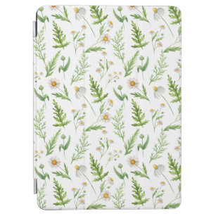 Kamille Blume Botanisches rustikales Muster iPad Air Hülle