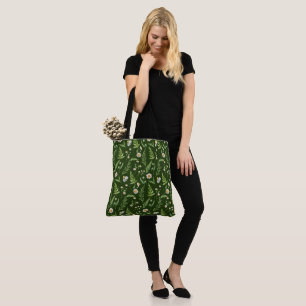Kamille Blume Botanisches rustikales Muster Tasche