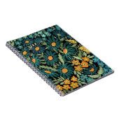 Kamille Blume flatter, hellfarbener Kamillenboden Notizblock (Rechte Seite)