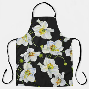 Kamille Blume: Illustrationsmuster für Wasserfarbe Schürze