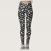 Kamille Blume Leggings (Vorderseite)
