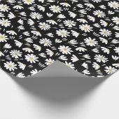 Kamille-Blumenmuster Geschenkpapier (Ecke)