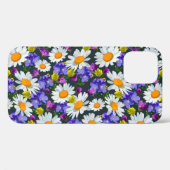 Kamille, wilde Blume: nahtlose Muster. Case-Mate iPhone Hülle (Rückseite (Horizontal))