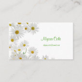 Kamillen-Blumen Visitenkarte (Rückseite)
