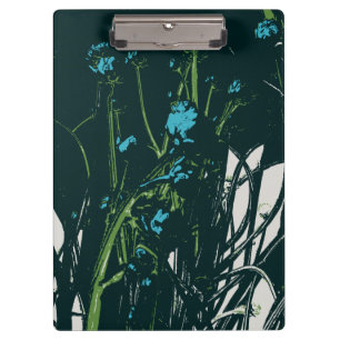 Kamillenblau Klemmbrett