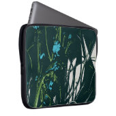 Kamillenblau Laptopschutzhülle (Vorne Rechts)