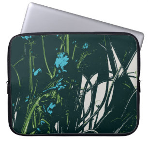 Kamillenblau Laptopschutzhülle