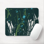Kamillenblau Mousepad (Mit Mouse)