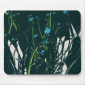 Kamillenblau Mousepad (Vorne)