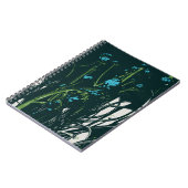 Kamillenblau Notizblock (Linke Seite)