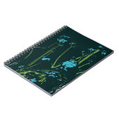 Kamillenblau Notizblock (Linke Seite)