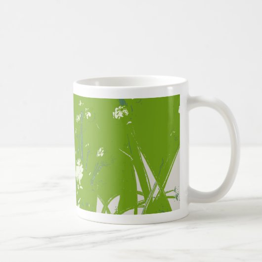 Kamillengrün Kaffeetasse (Rechts)