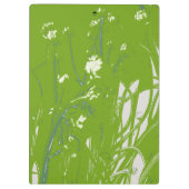 Kamillengrün Klemmbrett (Rückseite)