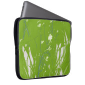 Kamillengrün Laptopschutzhülle (Vorne Rechts)