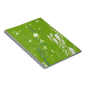 Kamillengrün Notizblock (Rechte Seite)