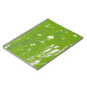 Kamillengrün Notizblock (Linke Seite)