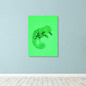 Kamillenkunst der Leinwand (Insitu (Holzboden))