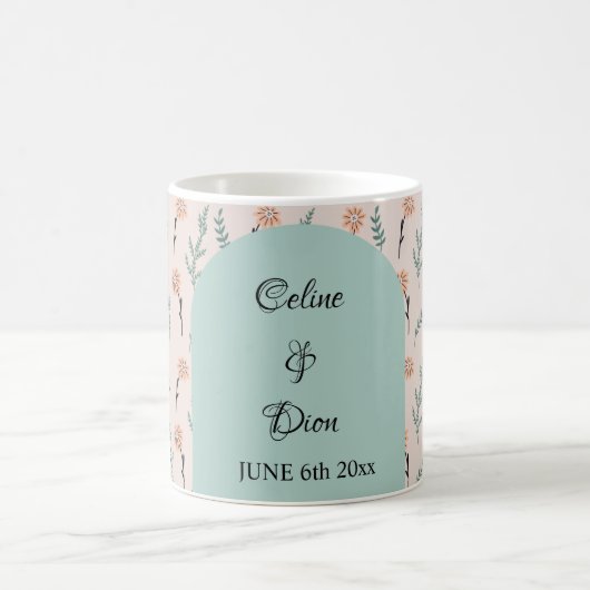 Kamillenmuster Kaffeetasse (Mittel)