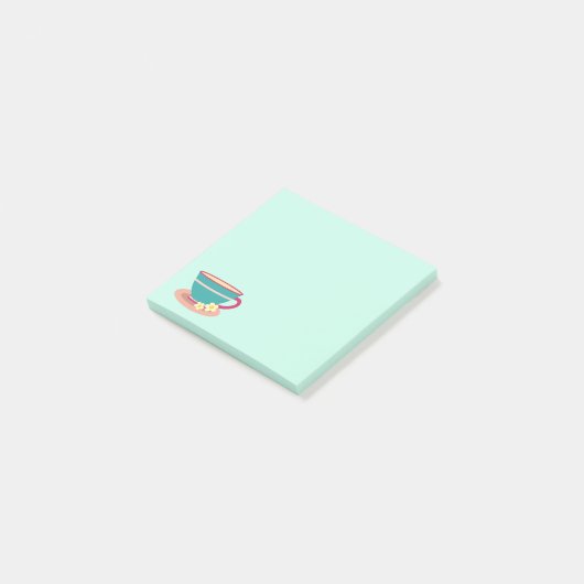 Kamillentee für Teeliebhaber Post-it Klebezettel (angewinkelt)