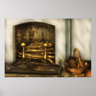 Kamin - Ein einfacher Kamin Poster