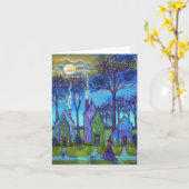 Kamin-Geist-Anmerkungs-Karte Karte (Gelbe Blume)