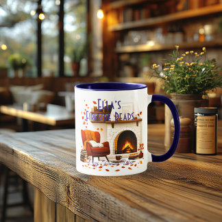 Kamin-Lesetasse – Cozy Reading Vibes Edition Tasse