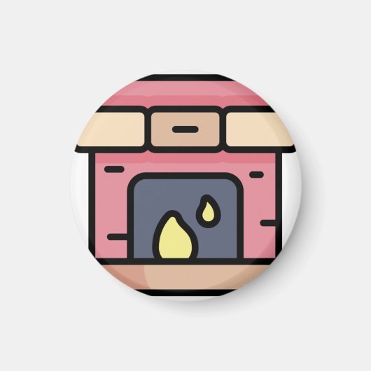 Kamin Magnet (Vorne)