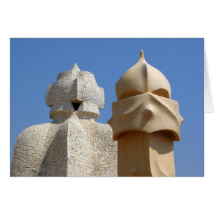 Kamin und Treppenhausschacht