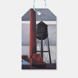 Kamin- und Wasserturm (von Charles Demuth) Geschenkanhänger