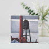 Kamin- und Wasserturm (von Charles Demuth) Karte (Stehend Vorderseite)