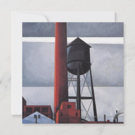 Kamin- und Wasserturm (von Charles Demuth) Karte