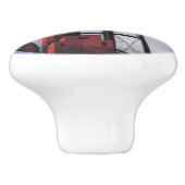 Kamin- und Wasserturm (von Charles Demuth) Keramikknauf (Seitenansicht)