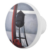 Kamin- und Wasserturm (von Charles Demuth) Keramikknauf (Rechts)