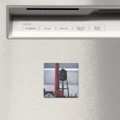 Kamin- und Wasserturm (von Charles Demuth) Magnet (In Situ (Geschirrspüler))