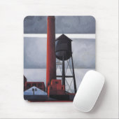 Kamin- und Wasserturm (von Charles Demuth) Mousepad (Mit Mouse)