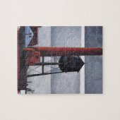 Kamin- und Wasserturm (von Charles Demuth) Puzzle (Horizontal)
