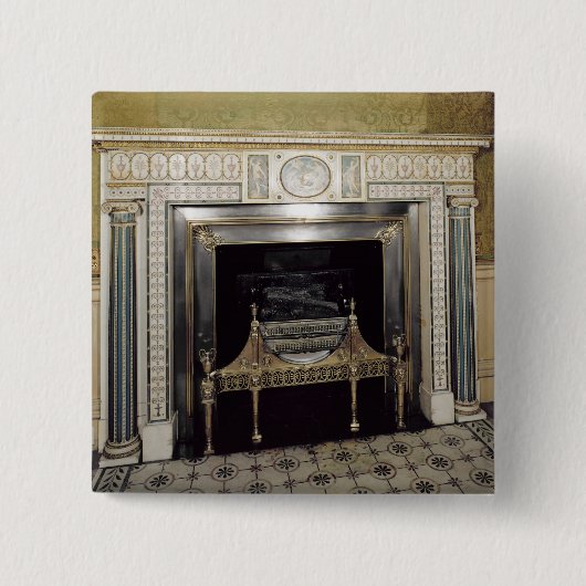 Kamin von Syon Haus, Middlesex, c.1760 Button (Vorderseite)