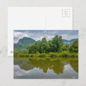 Kamingestein See lockt nördliche Carolina Landscha Postkarte (Vorne/Hinten)