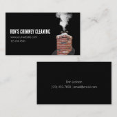 Kaminreinigungskarte Visitenkarte (Vorne/Hinten)