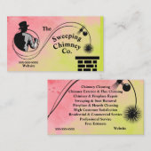 Kaminreinigungskarte Visitenkarte (Vorne/Hinten)