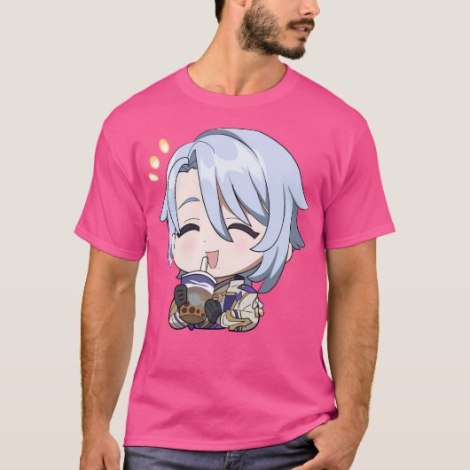 Kamisato Ayato T-Shirt (Vorderseite)