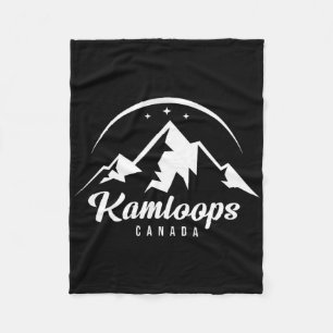 Kamloops Canada Ski Resort Skifahren Snowboarden Fleecedecke