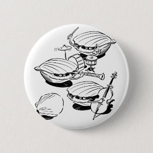 Kamm-Muschel-Band Button