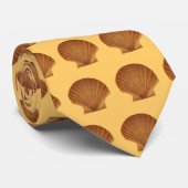 Kamm-Muschel-Muschel Krawatte (Gerollt)