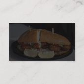 Kamm-Muschel-Sandwich 3 Visitenkarte (Rückseite)